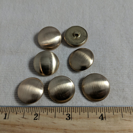 Button #5003 #Shank #Antique-Gold #Metal #10pc