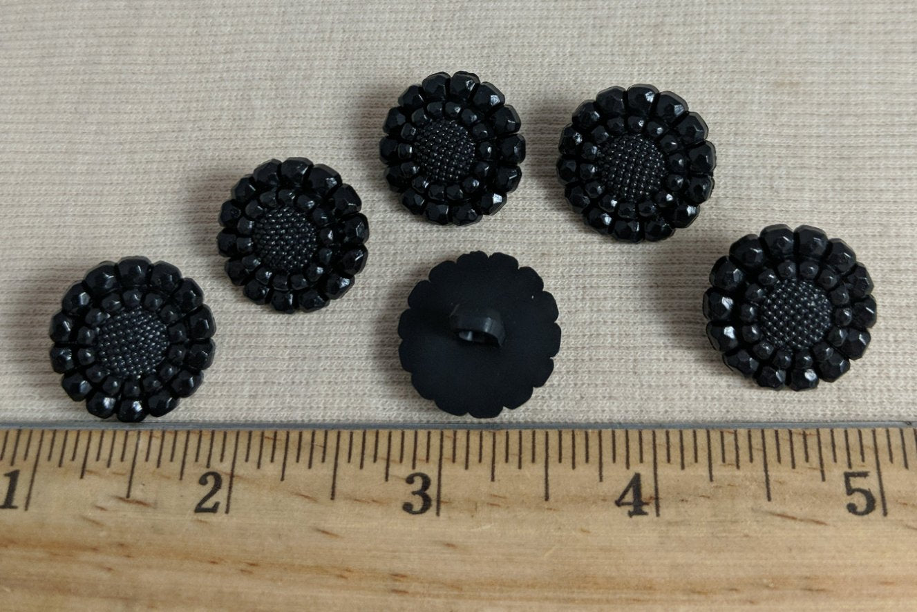 Button #611 #Shank #Black #Nylon #10pc