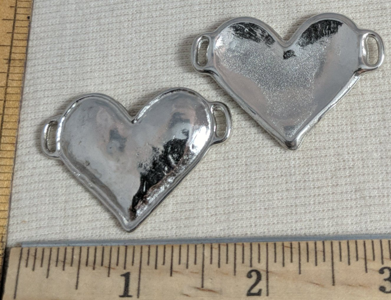 Buckle  #SC156 #Silver #Heart #Metal #10pc