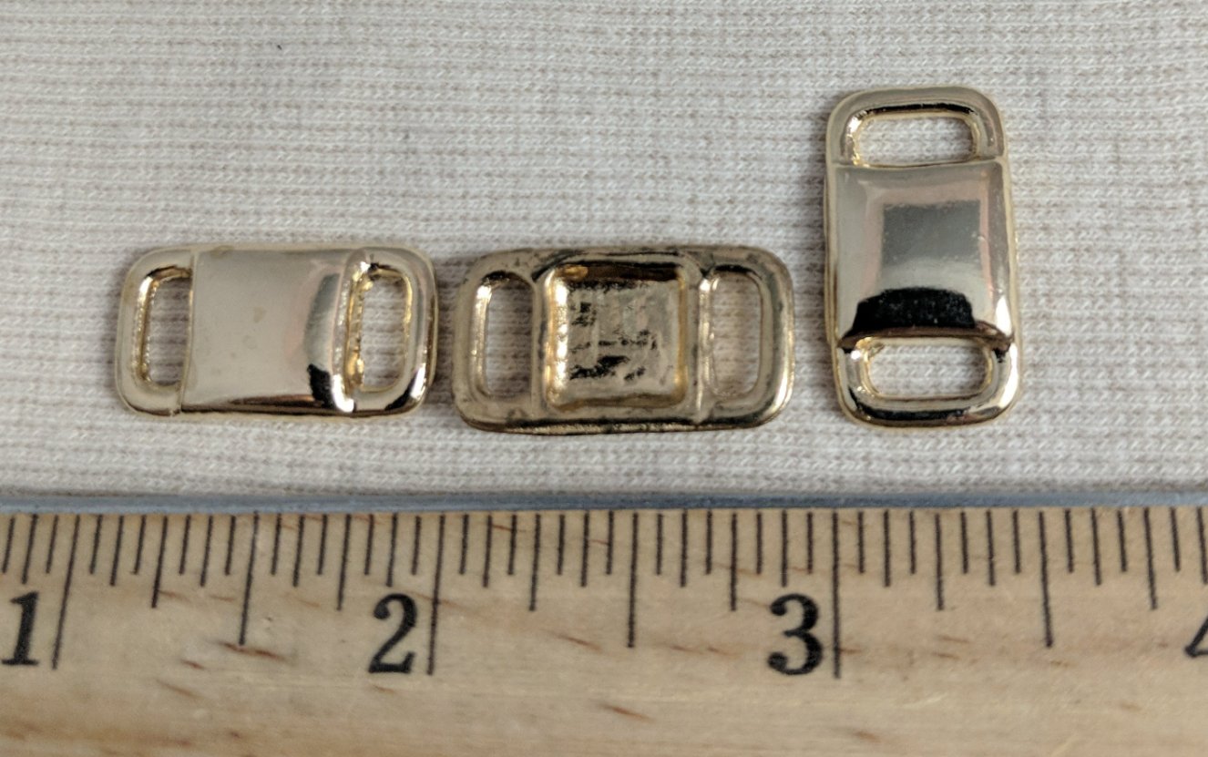 Buckle  #1373 #Gold #Metal #10pc