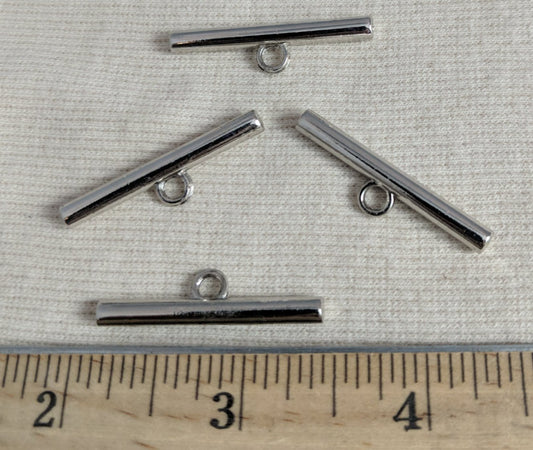 Hooks  #CW2820 #Silver #T-Bar #Metal #10pc