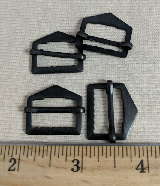 Buckle #9091 #Black #Slider #Adjustable #Metal #10pc