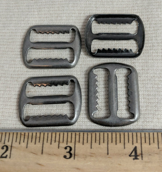 Buckle #DJ7092 #Antique-Silver #Slider ##Metal #10pc