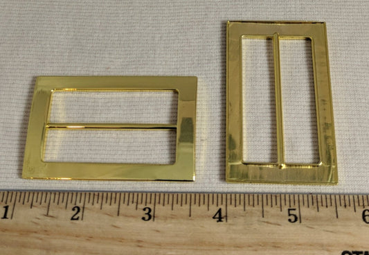 Buckle #ZHL9556 #Gold #Center-Bar #Metal #1PC