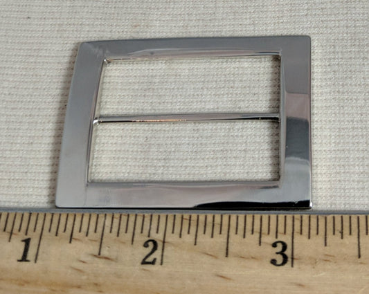 Buckle #ZHL2322 #Silver #Center-Bar #Metal #1pc