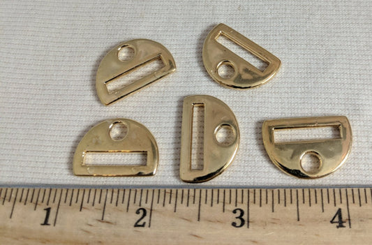 Buckle #PA0232 #Gold #Metal #Abs #10pc