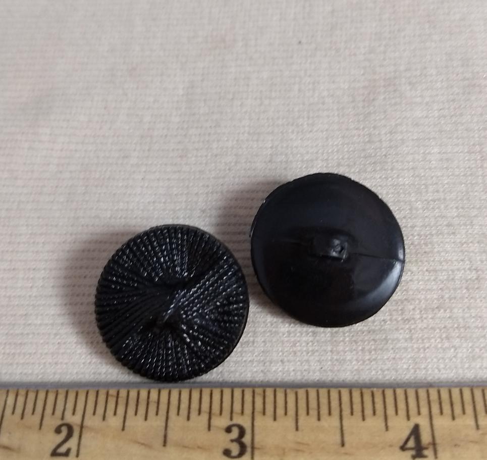 Button #1531 #Shank #Black #Nylon #10pc