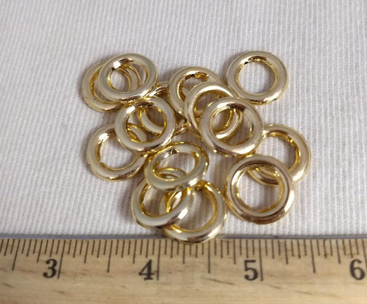 Ring #1452 #Gold  #Round #Abs #10pc