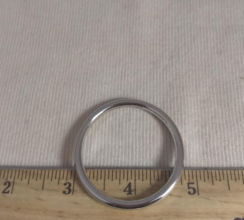 Ring #1459 #Silver #Round #Metal #Connector #10pc