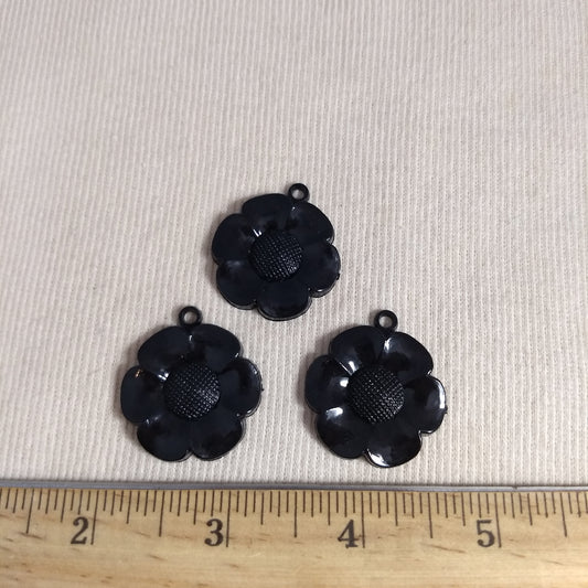 Pendant #1354 #Black #Charm #Zipperpull #10pc