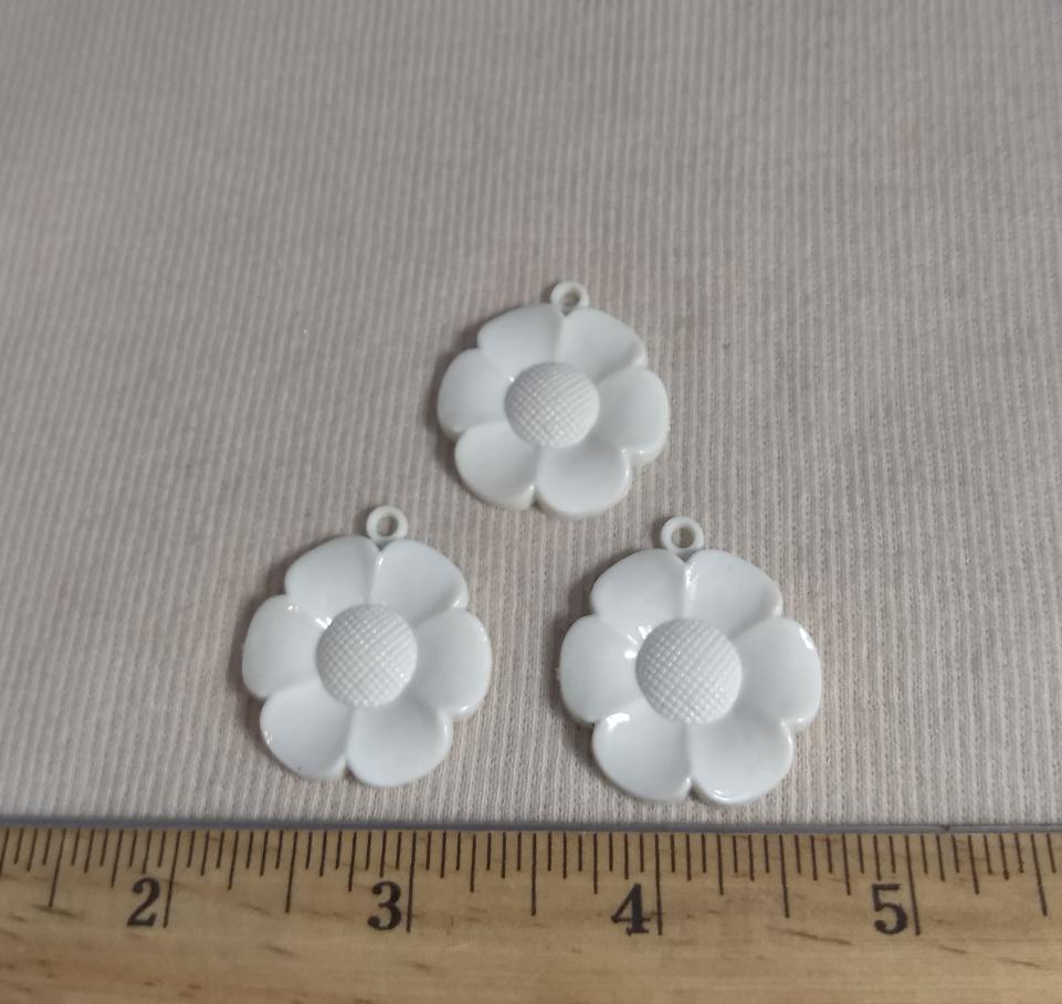 Pendant #1354 #White #Charm #Zipperpull #Nylon #10pc