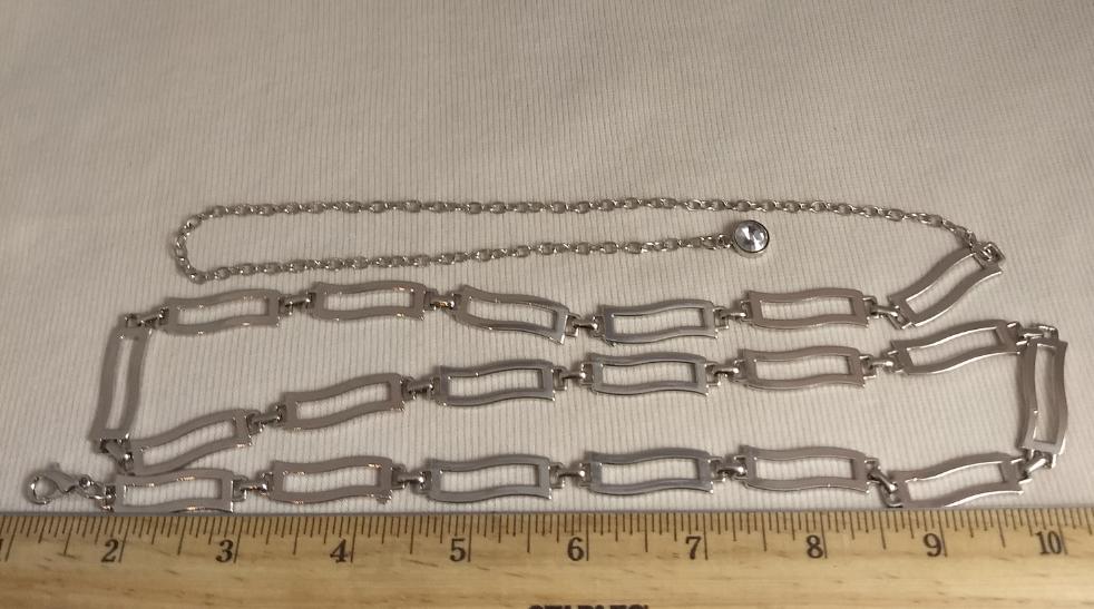 Belt #LJ2014 #Silver #Chain #Aluminum #1pc