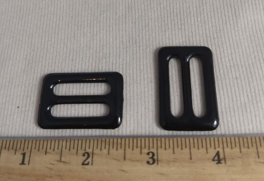 Buckle #FS112 #Black #Center-Bar #Slider #Nylon #10pc