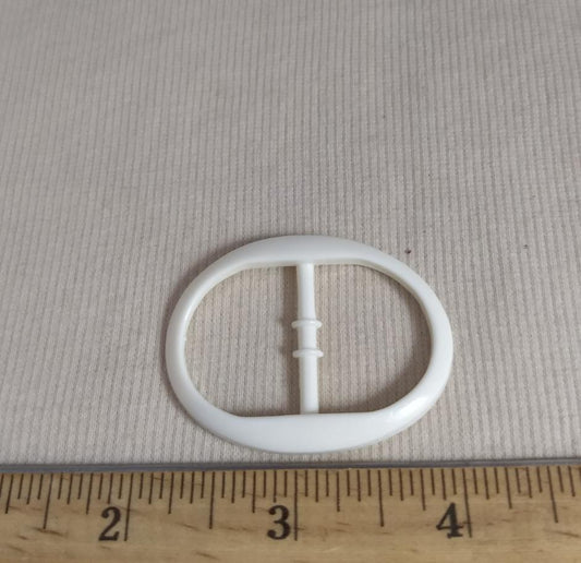 Buckle #5130 #White #Slider #Center-Bar #Nylon #10pc