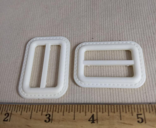 Buckle #5172 #Off-White #Center-Bar #Slider #Nylon #10pc