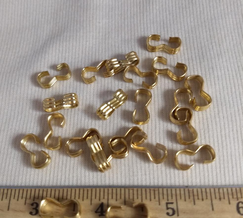 Clasp #PA0237-3 #Gold #24l #Metal #20pc