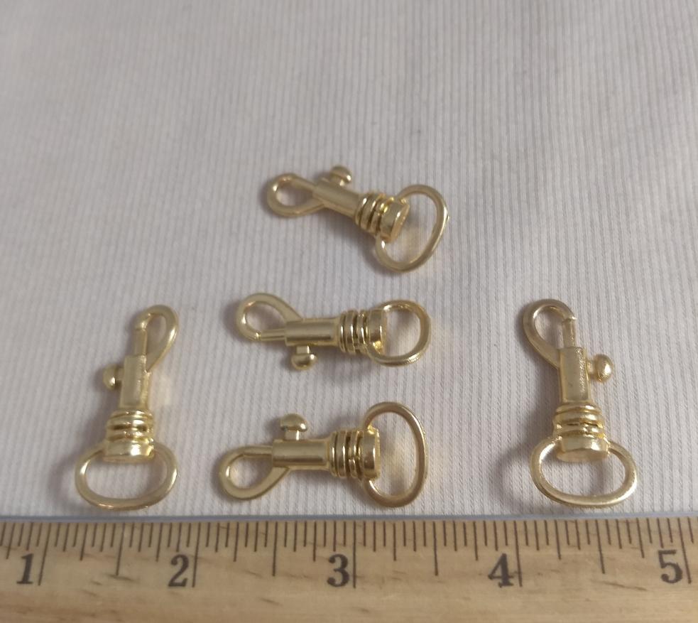 Lobster-Claw #1494  #Gold #Hook #Metal #10pc