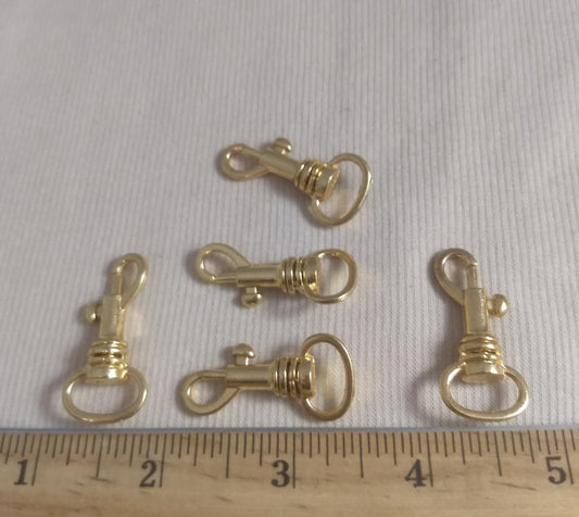 Lobster-Claw #1494  #Gold #Hook #Metal #10pc