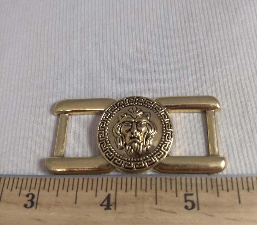 Buckle #JU896 #Antique-Gold #ABS #1pc