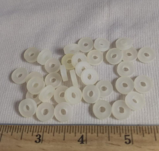 Bead #6000 #Cream #Stopper #Plastic #25pcs